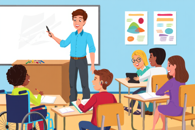 Image du module IA - accompagner les élèves à besoins particuliers