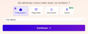 Continuer