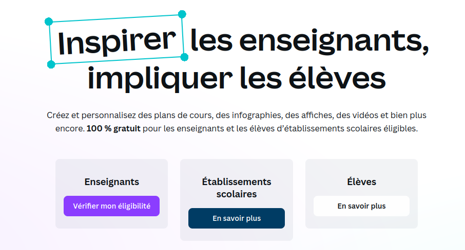 capture d'ecran canva