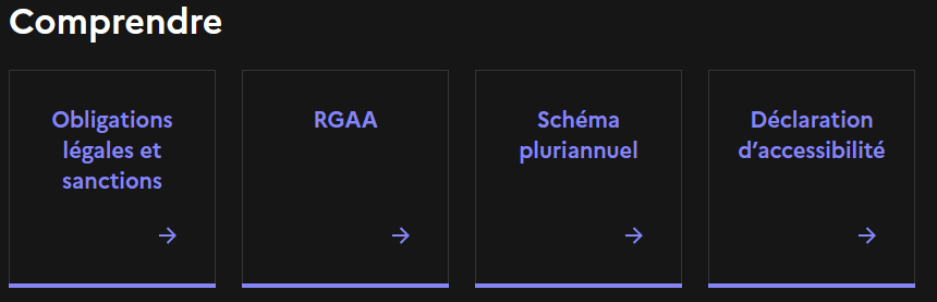 d&eacute;tail du GRAA pour comprendre
Lien vers: https://design.numerique.gouv.fr/accessibilite-numerique/