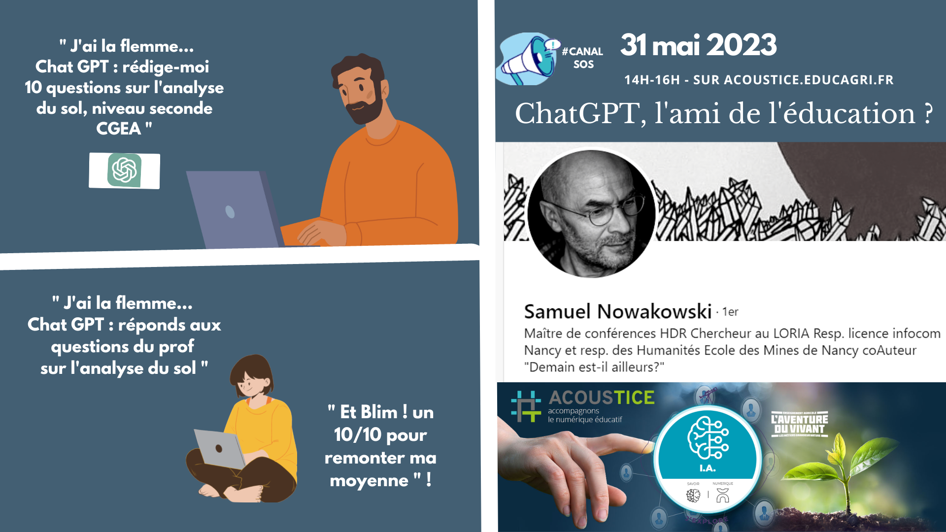 Annonce conf chat GPT